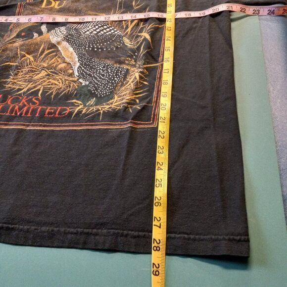 Ducks Unlimited Loon Cotton L Marathon Apparel Short Sleeve T-Shirt Countrycore - Picture 5 of 6